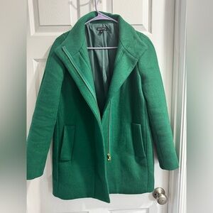 J. Crew Mercantile Emerald Pea Coat
